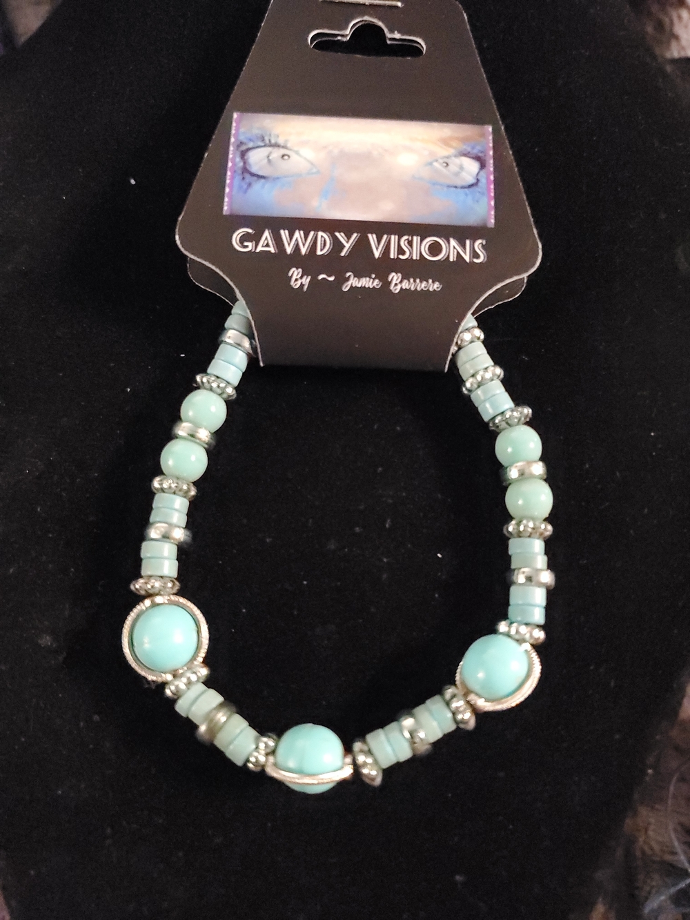 Handcrafted Turquoise Beaded Necklace